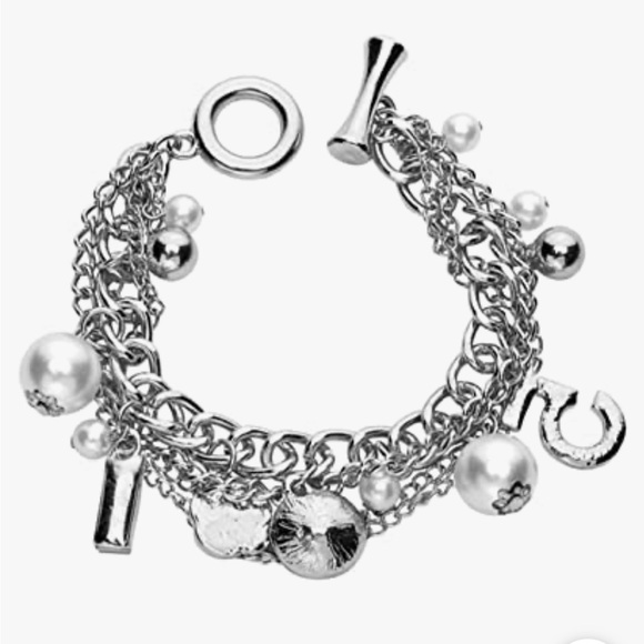 Silver Inspired Charm Bracelet - Picture 3 of 4